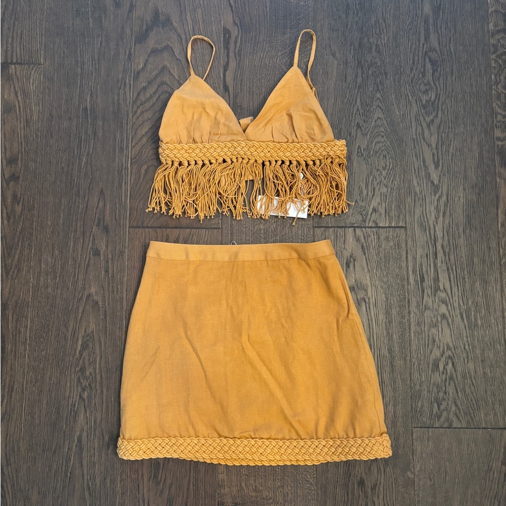 VICI -Fringe Skirt Set - Picture 4 of 9